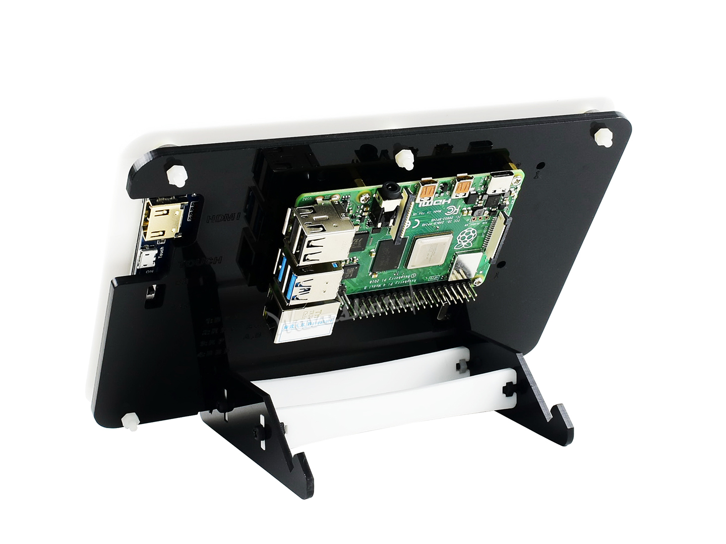 Raspberry Pi 4 Model B Display-Kit, mit 7-Zoll kapazitivem Touch-LCD