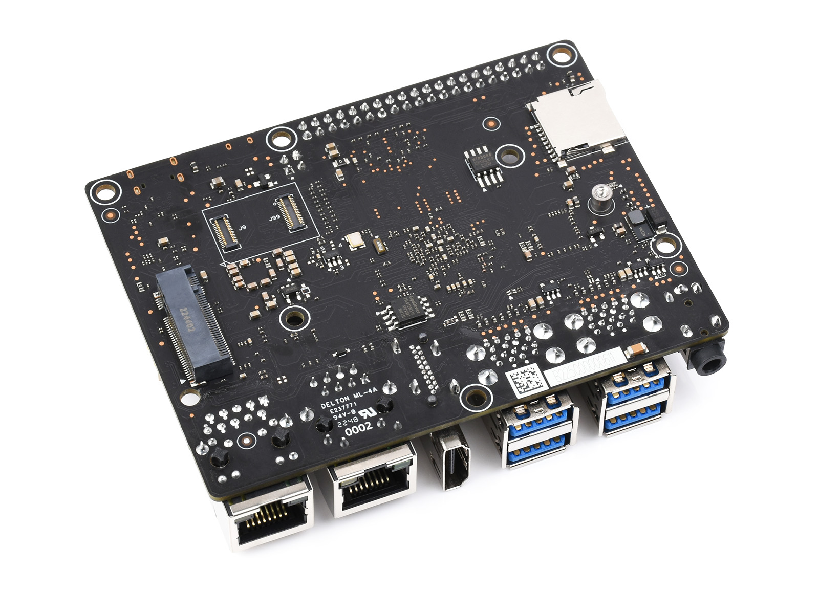 VisionFive2 RISC-V Einplatinencomputer, StarFive JH7110 Prozessor mit integrierter 3D-GPU, basierend auf Linux