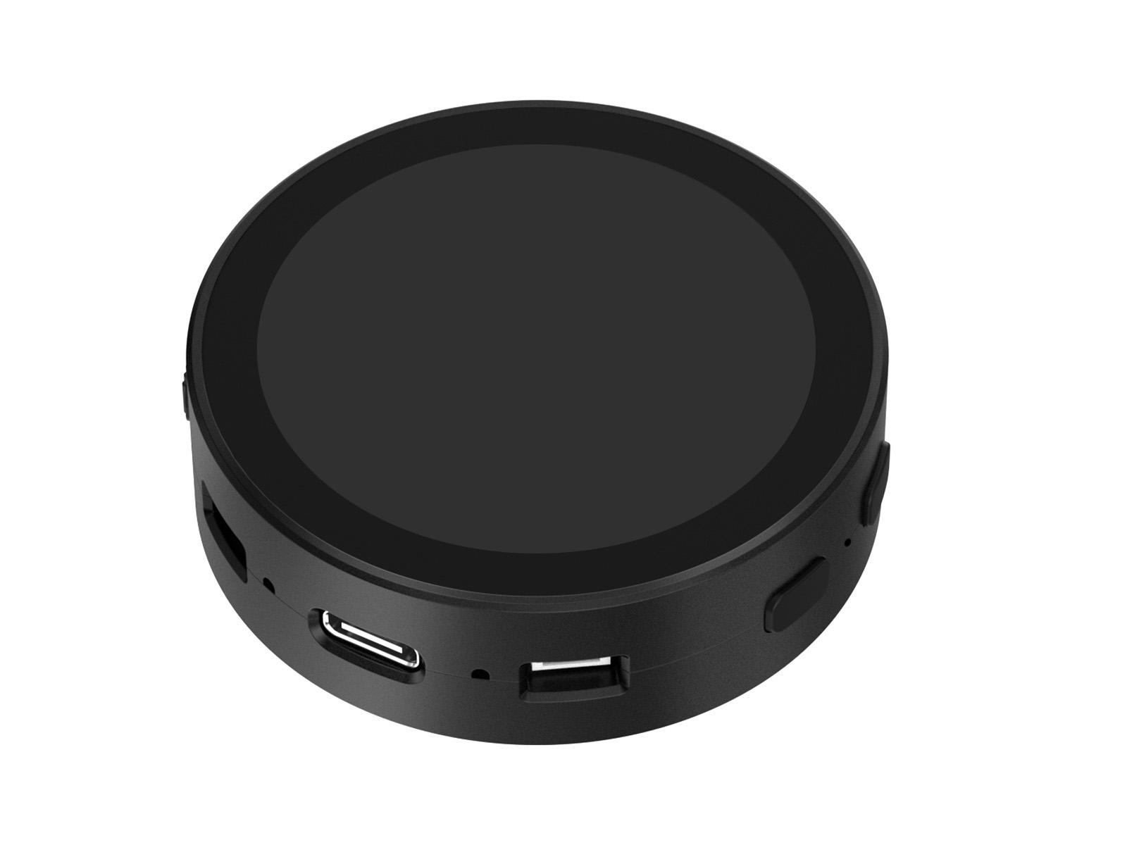 ESP32-S3 1,85-Zoll runde LCD-Entwicklungsplatine, 360×360, unterstützt Wi-Fi & Bluetooth BLE 5, KI-Sprache, Smart-Speaker-Box, ESP32 mit Display