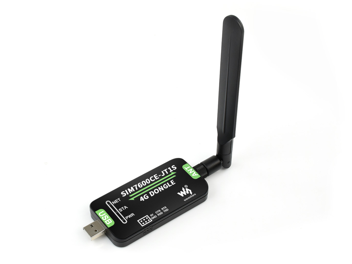 SIM7600CE-JT1S 4G-Dongle mit Antenne, industrielle 4G-Kommunikationsperipherie, für China