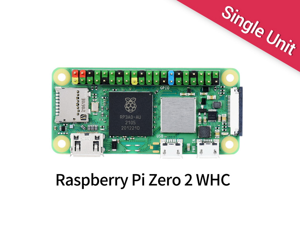 Raspberry Pi Zero 2 W, fünfmal schneller, Quad-Core ARM-Prozessor
