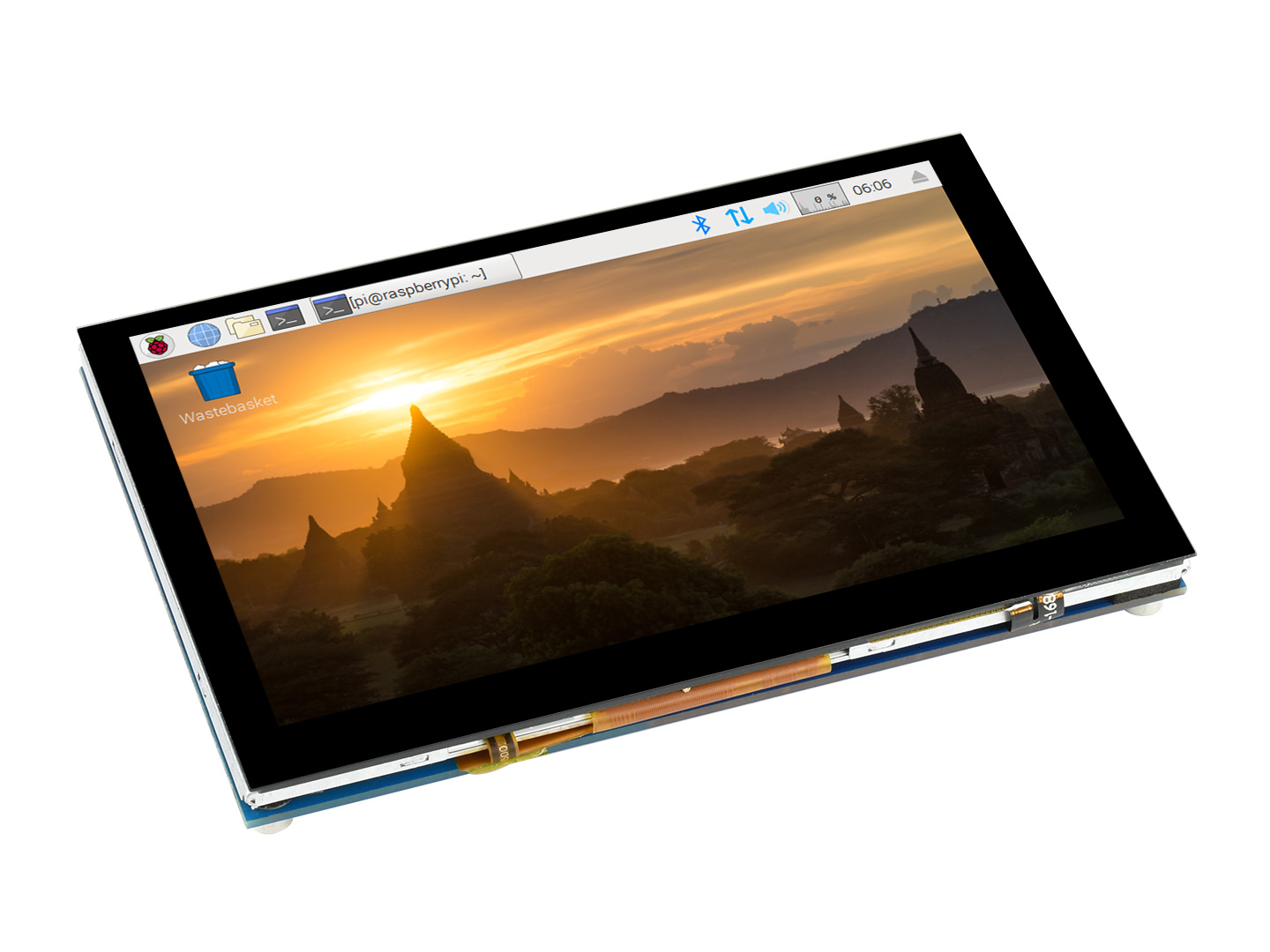 5-Zoll-Kapazitiver Touchscreen für Raspberry Pi, DSI-Schnittstelle, 800×480