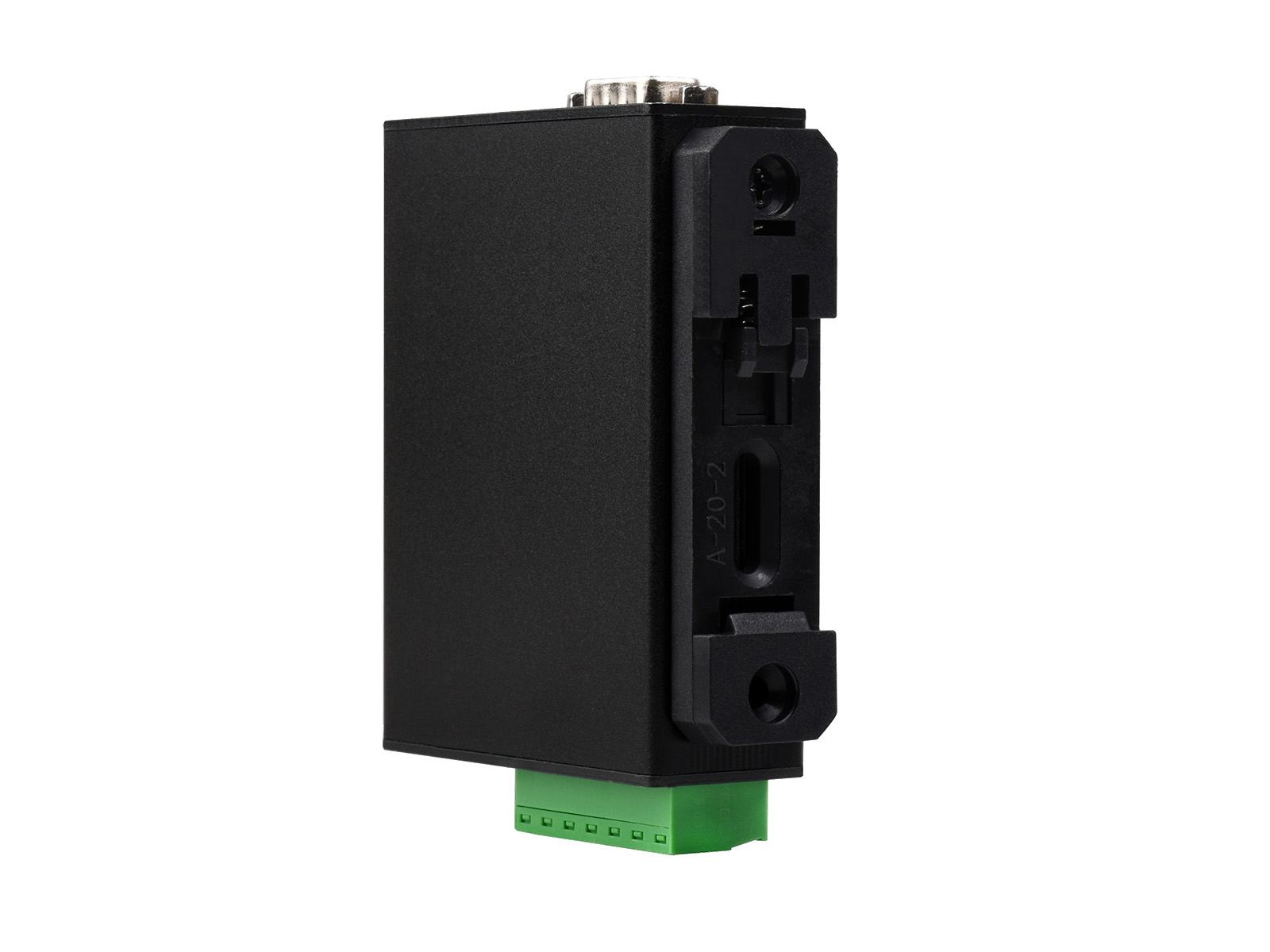 Rail-Mount-Serieller Server, RS232/485/422 auf RJ45 Ethernet-Modul, TCP/IP zu seriell, POE-Funktion optional