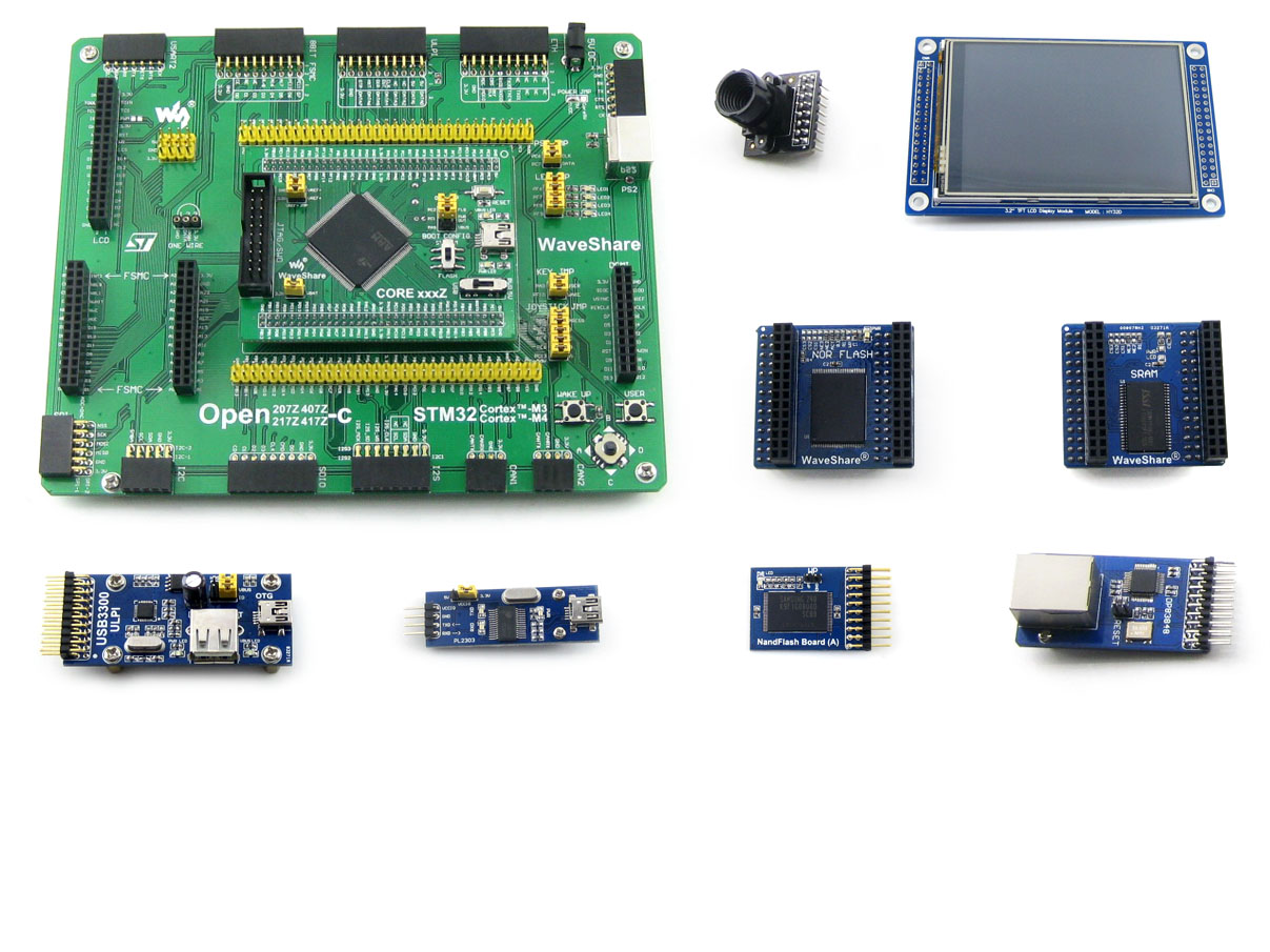 Open407Z-C Paket A, STM32F4 Entwicklungsboard