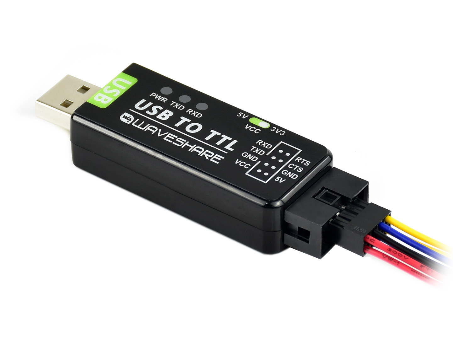 Industrieller USB-zu-TTL-Konverter, Original FT232RNL, Multi-Schutz & Systemunterstützung