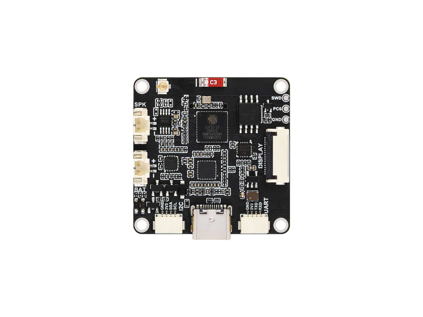 ESP32-S3 AIoT-Kamera-Entwicklungsboard, integriertes Audio-Eingabe- und -Ausgabemodul, unterstützt den Anschluss externer Displays, Bildaufnahme und -erkennung sowie KI-Sprachinteraktion
