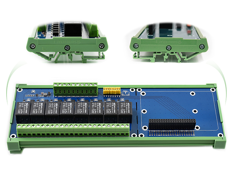 Raspberry Pi 8-Kanal-Relais-Erweiterungsplatine