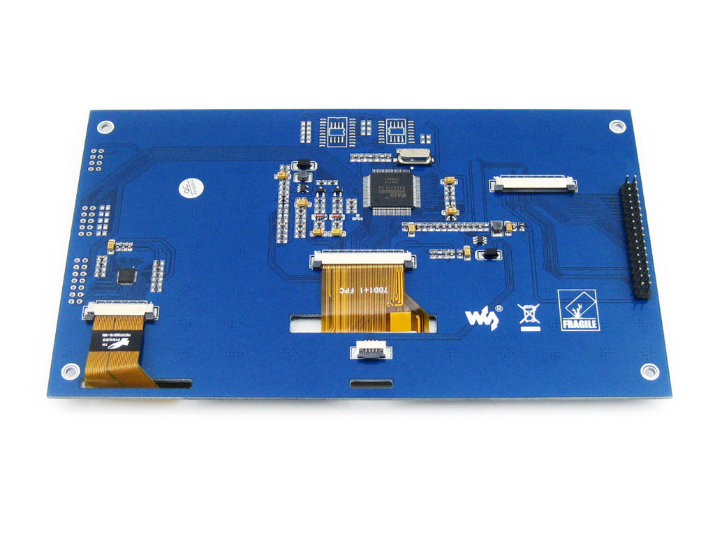 7-Zoll kapazitiver Touch-LCD (C) 800x480