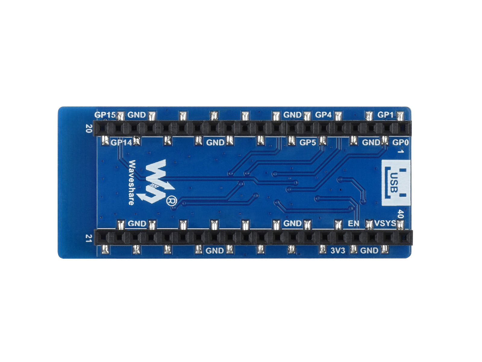 ESP8266 WiFi-Modul für Raspberry Pi Pico, unterstützt TCP/UDP-Protokoll
