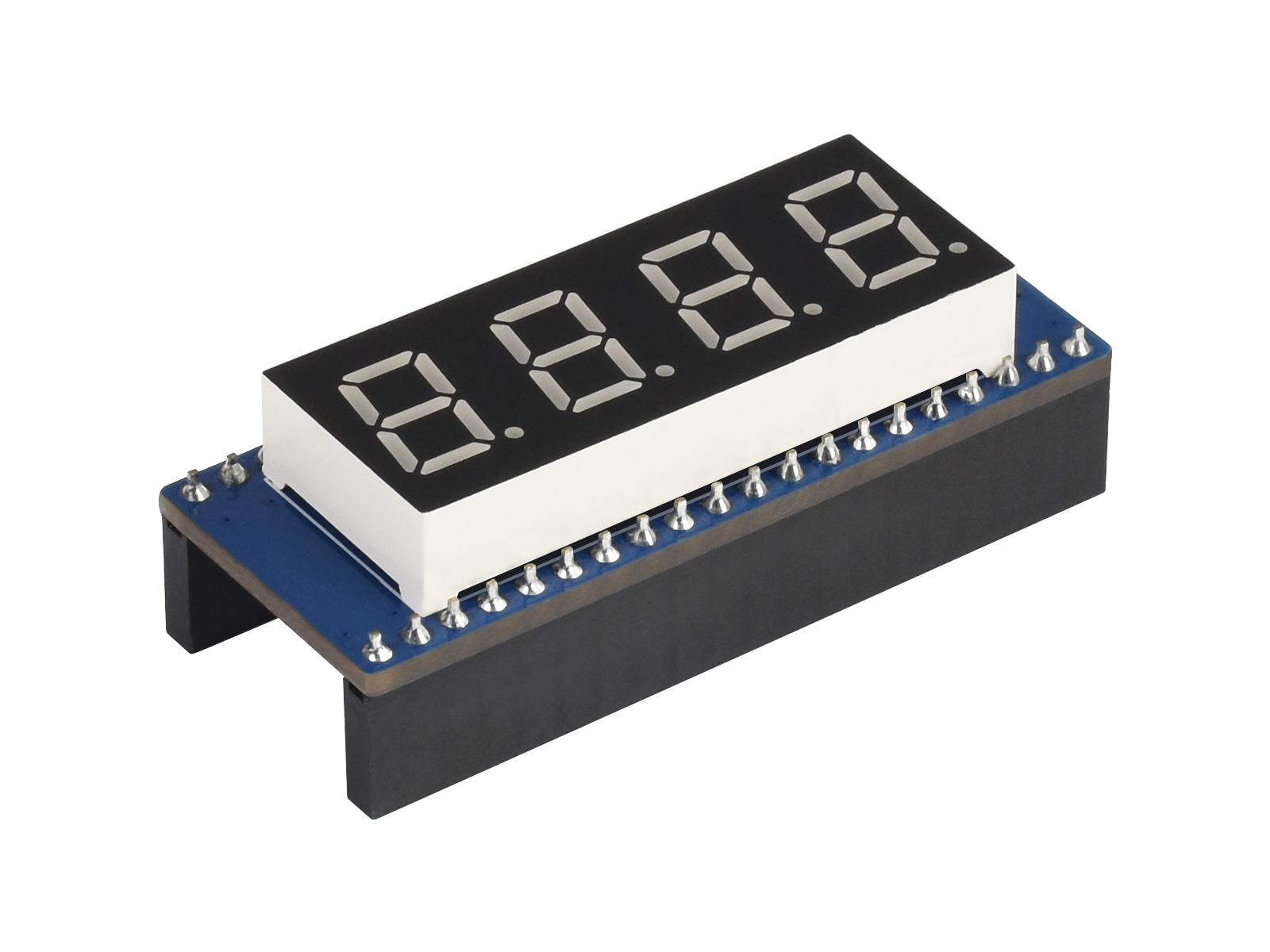 4-stelliges 8-Segment-Displaymodul für Raspberry Pi Pico, SPI-kompatibel