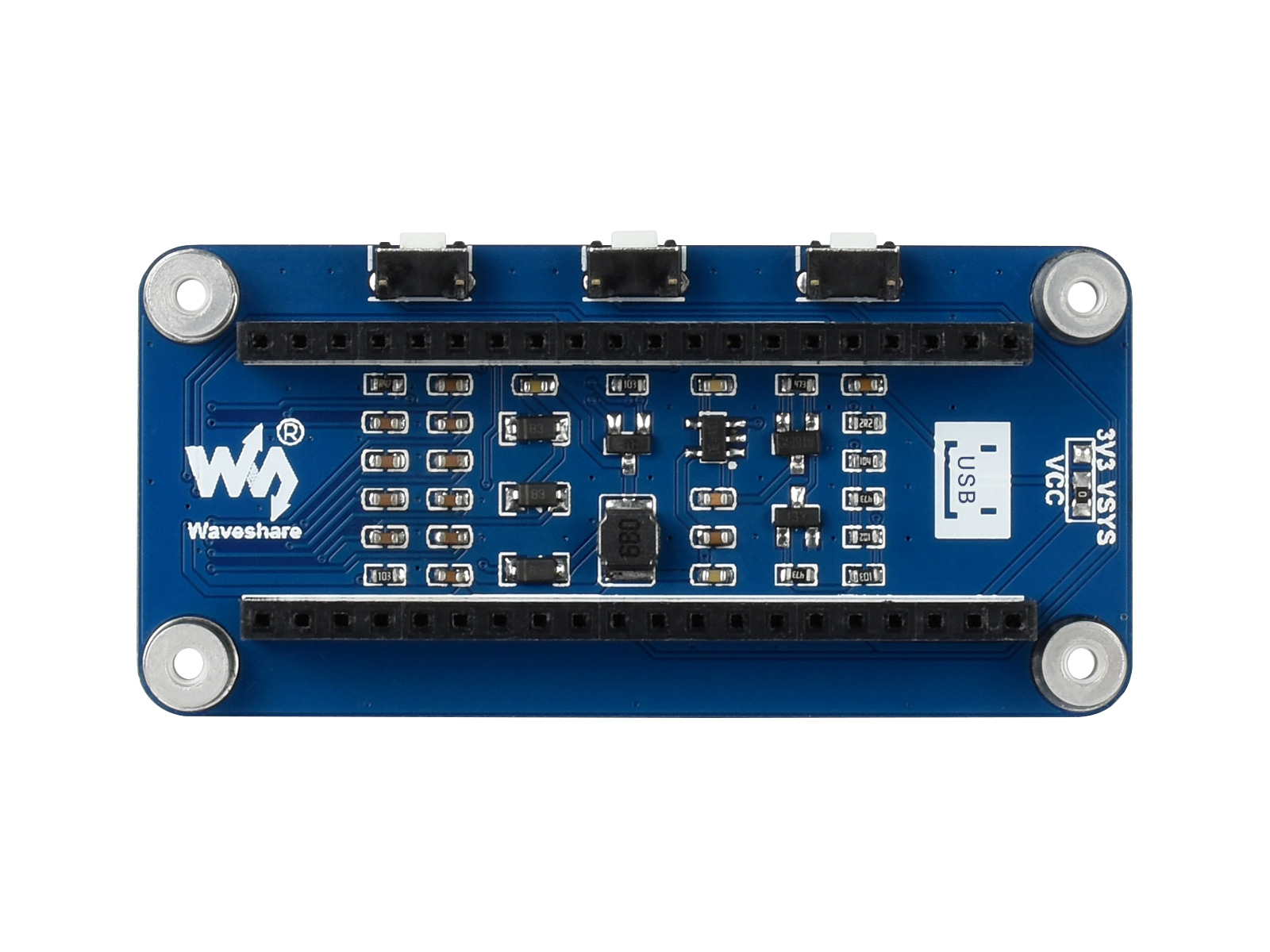 7,5-Zoll E-Paper E-Ink Displaymodul für Raspberry Pi Pico, 800×480, Schwarz/Weiß, SPI