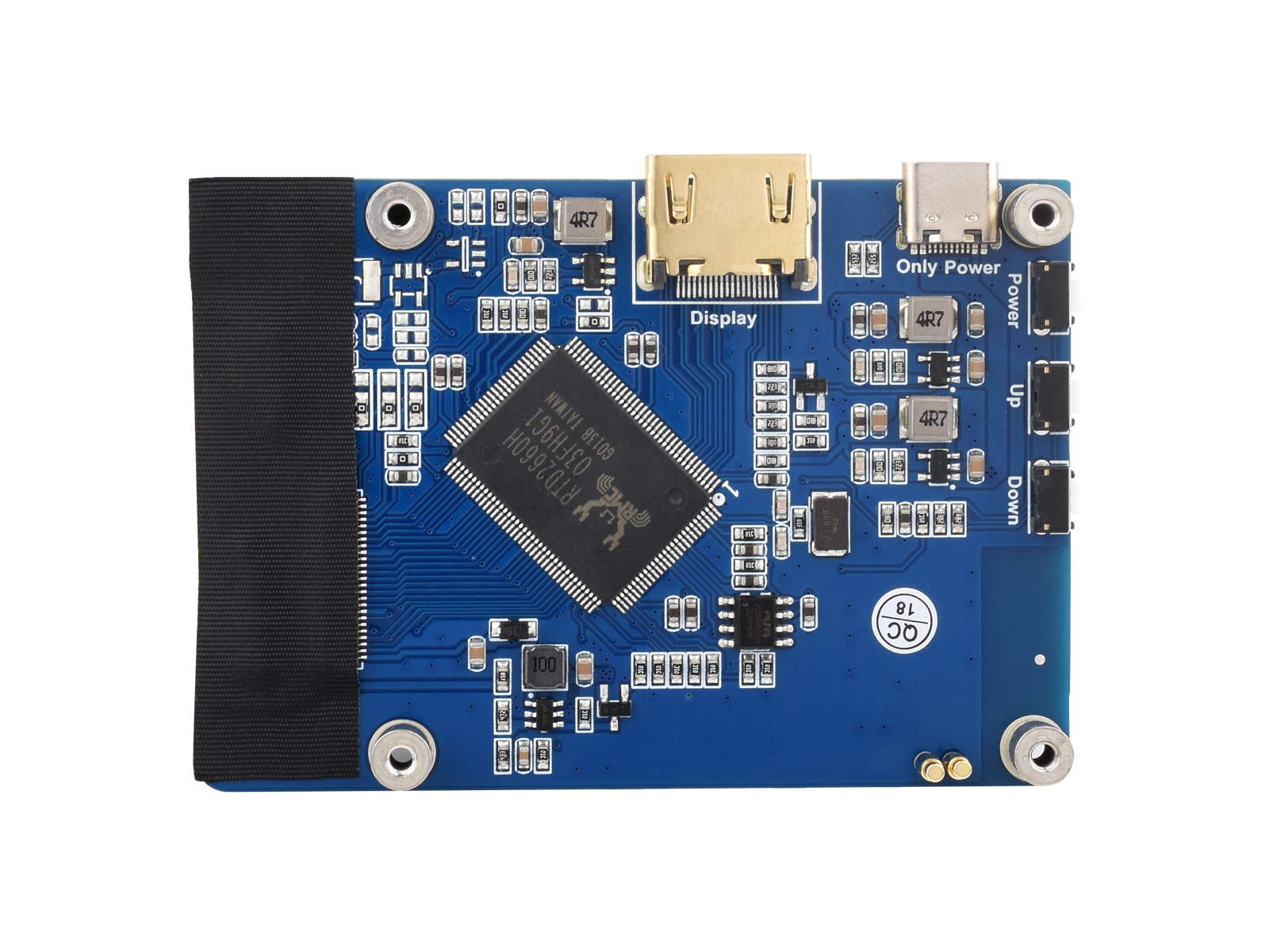3,2-Zoll-HDMI-IPS-LCD-Display (H), 480×800, einstellbare Helligkeit, ohne Touch