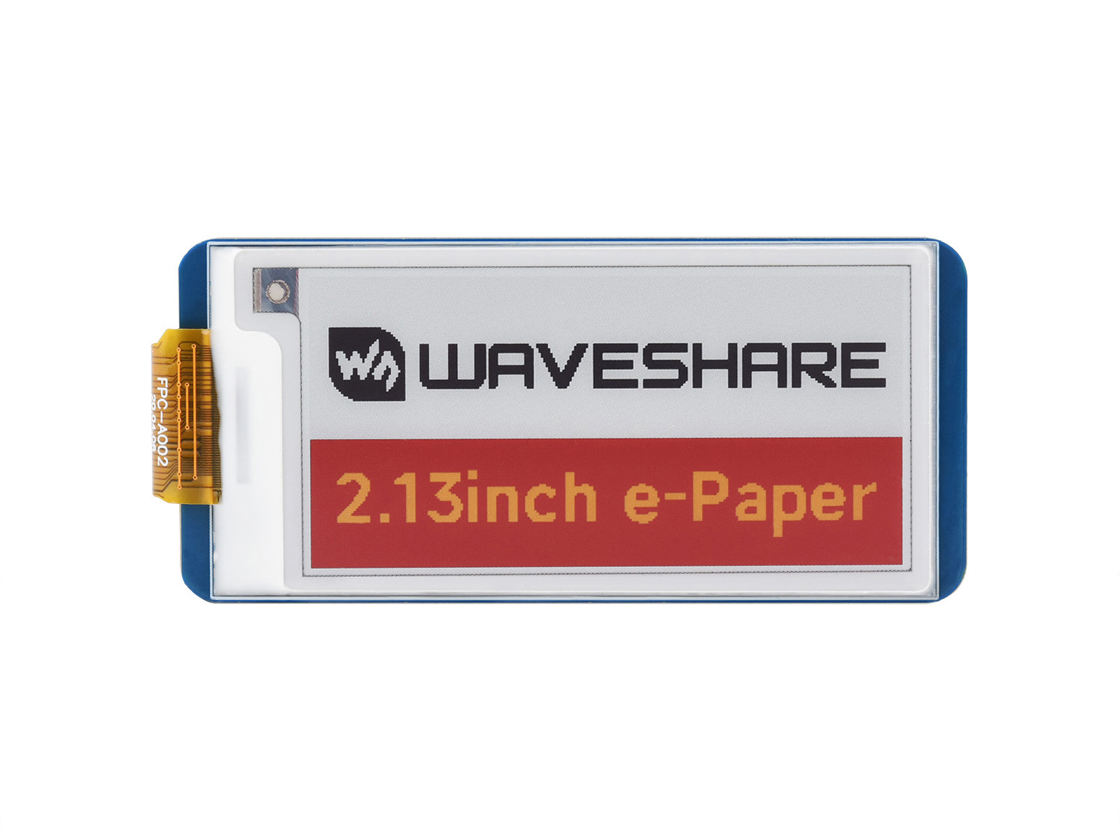 2,13-Zoll E-Paper HAT (G), 250x122, Rot/Gelb/Schwarz/Weiß, SPI-Schnittstelle