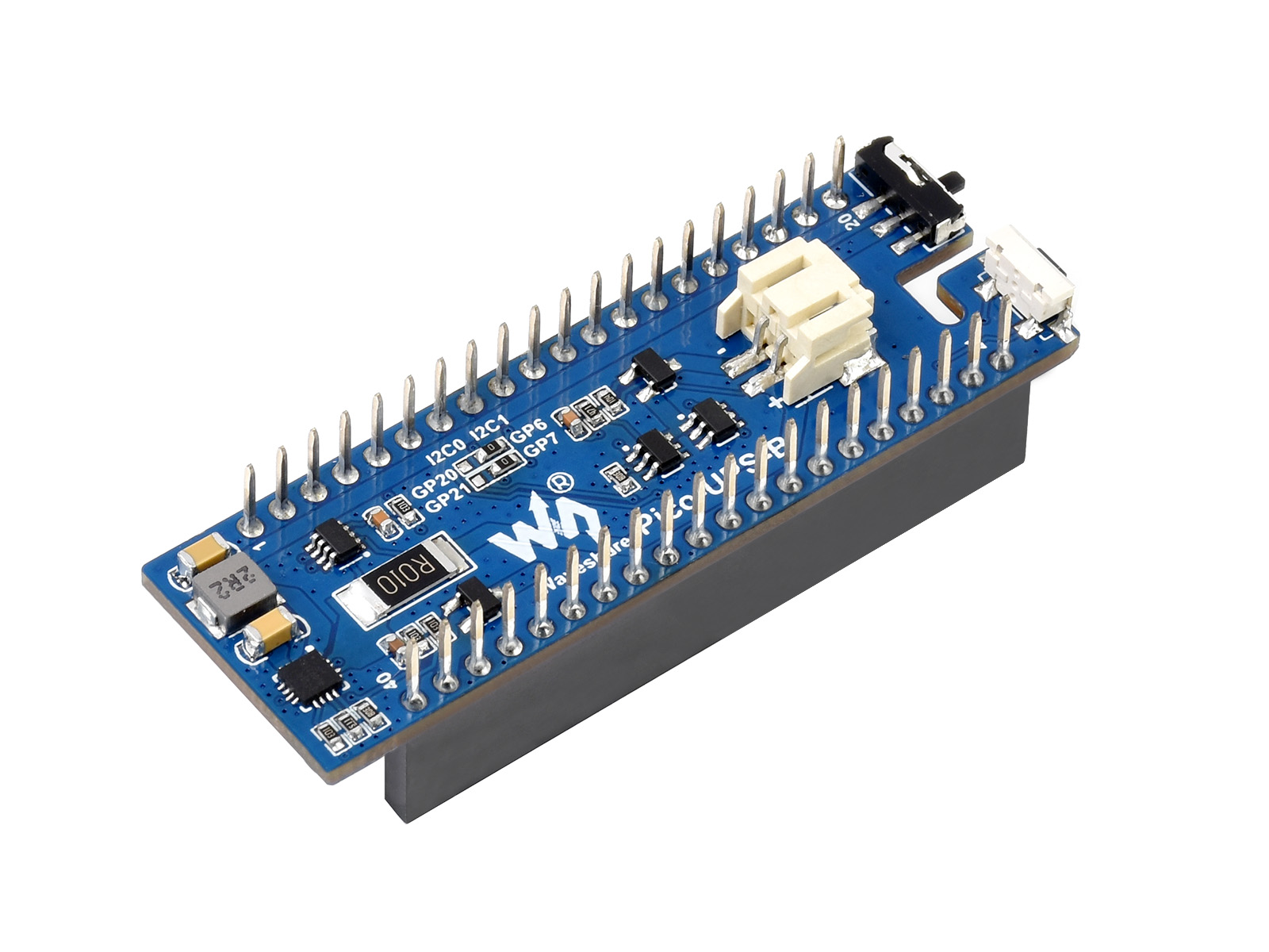 UPS-Modul für Raspberry Pi Pico, unterbrechungsfreie Stromversorgung, Li-Po-Akku, stapelbares Design