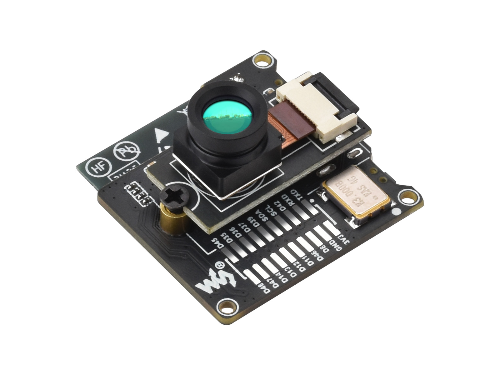 ESP32-S3 IR-Wärmebildkamera-Modul, Typ-C-Anschluss, 80×62 Pixel, Optionen für 45° / 90° FOV